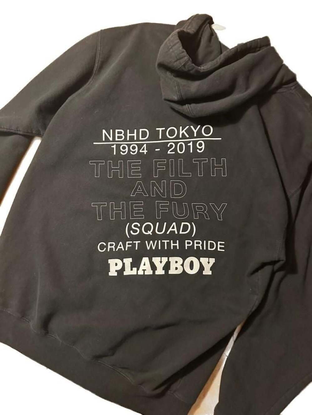 Neighborhood x Playboy The Filth and The Fury Hoodie Japanese Designer Streetwea